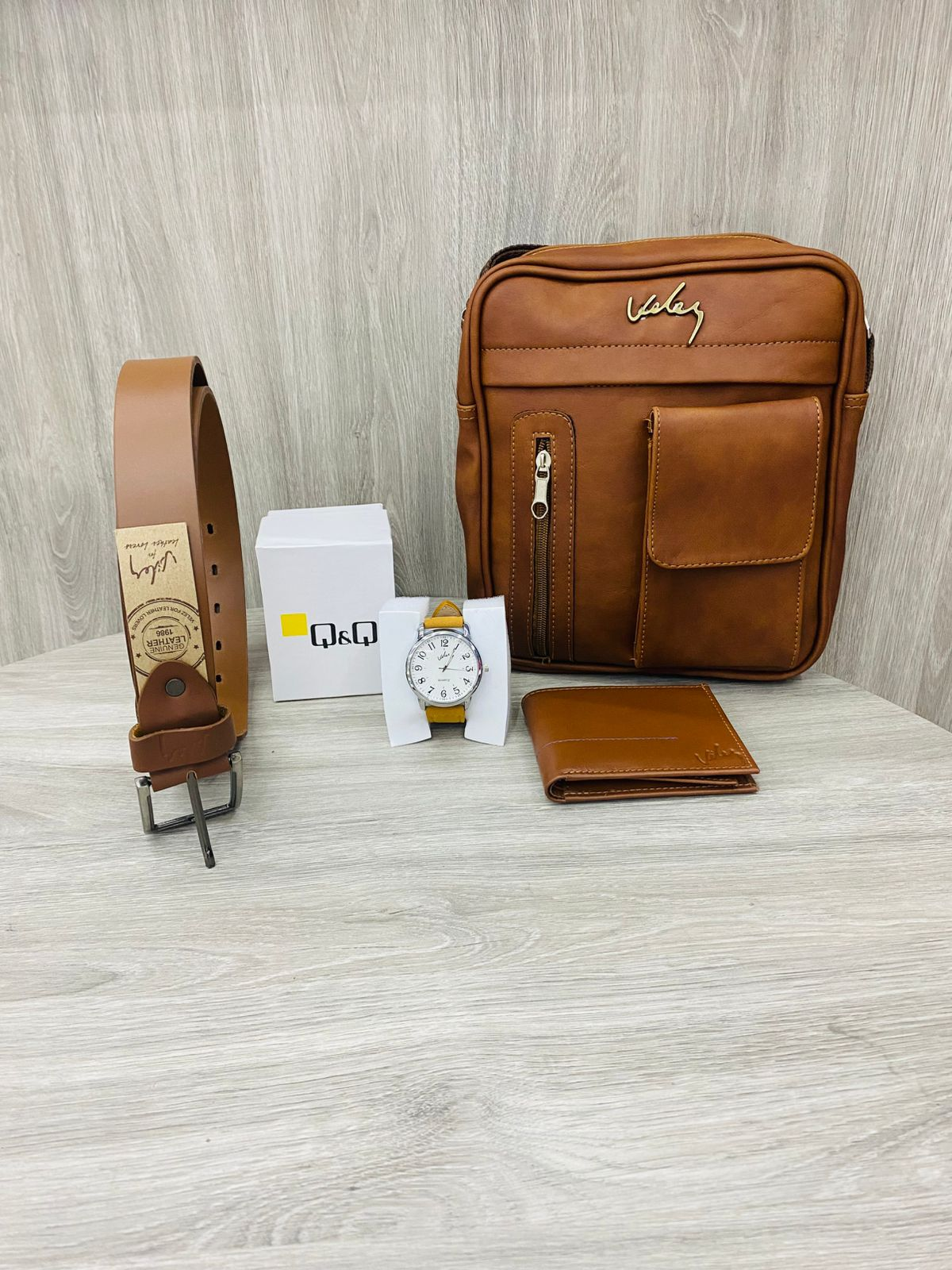 TRIO VÉLEZ PORTACELULAR + RELOJ