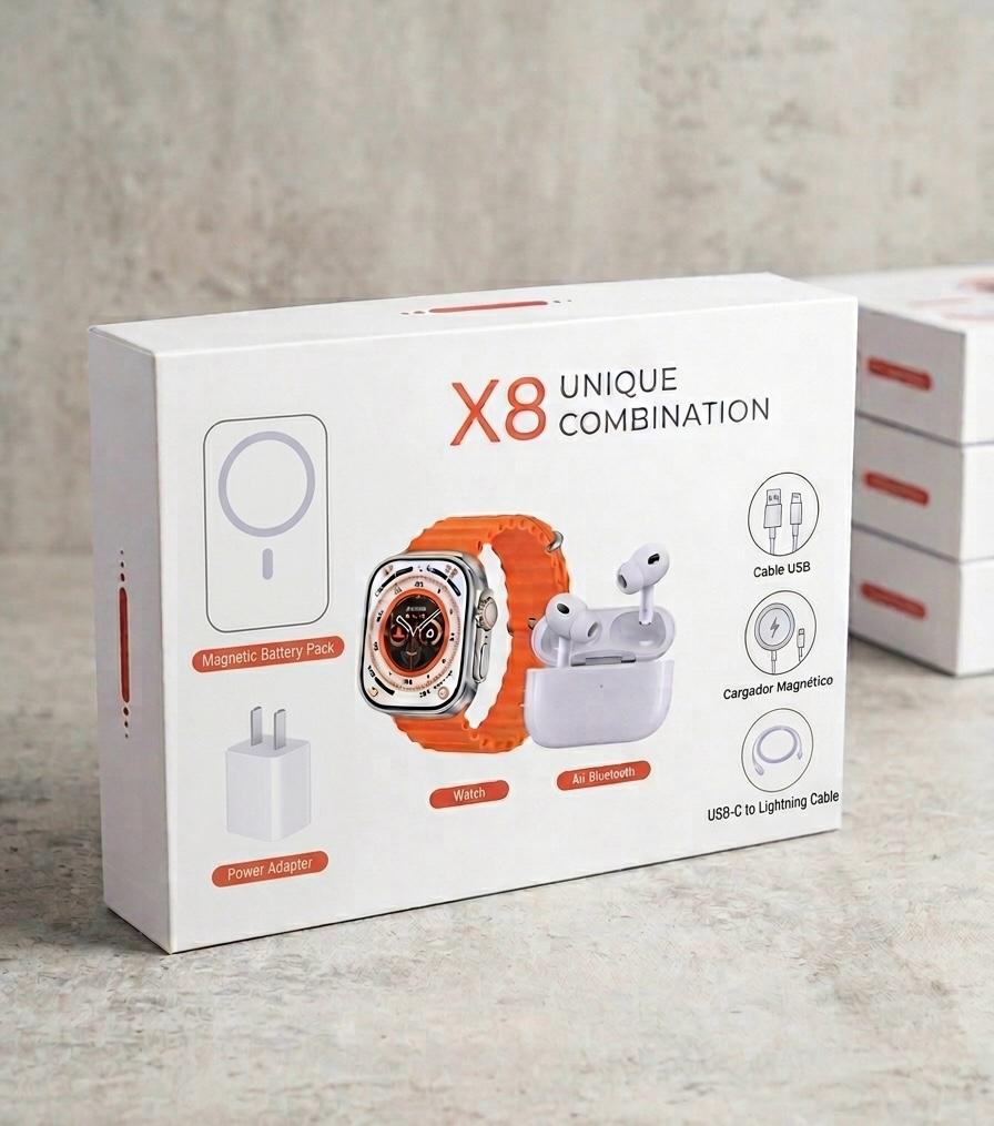 COMBO SMARTWATCH X8 6 EN 1