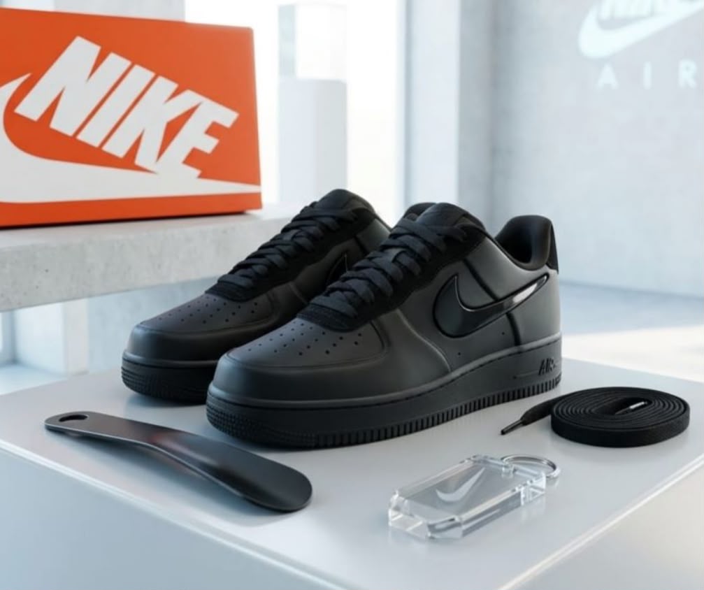 NIKE FORCE ONE BLACK